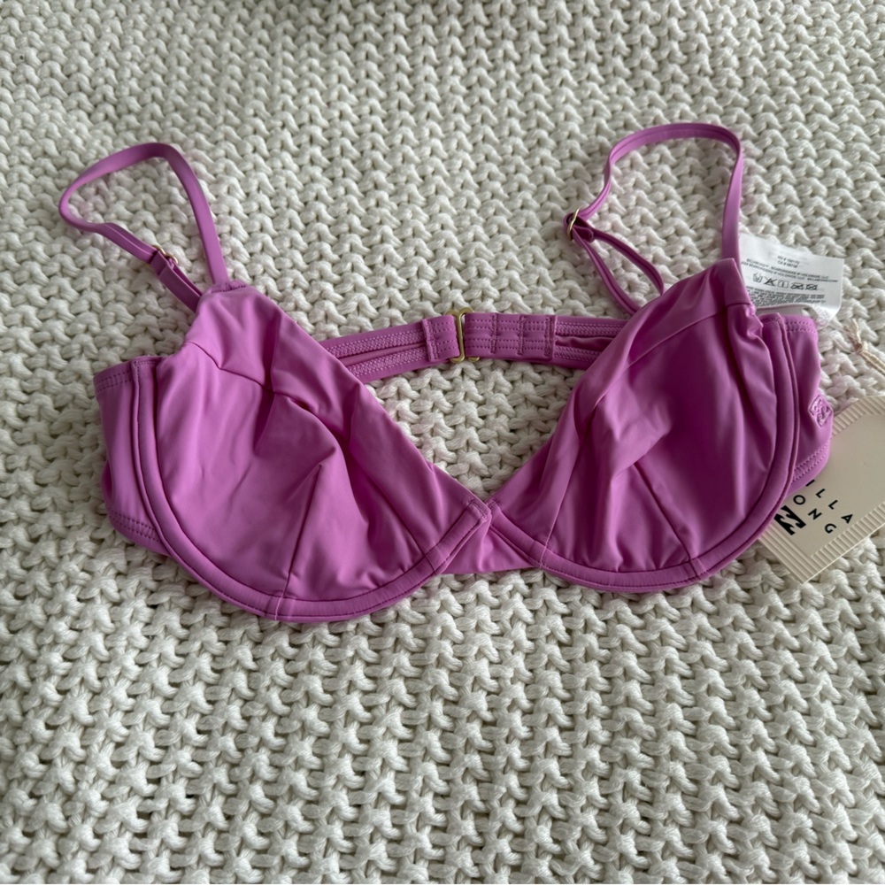 Billabong Pink Bikini Top